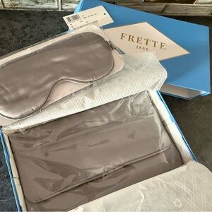 Frette Luxury Silk Dream Set in Mid Grey